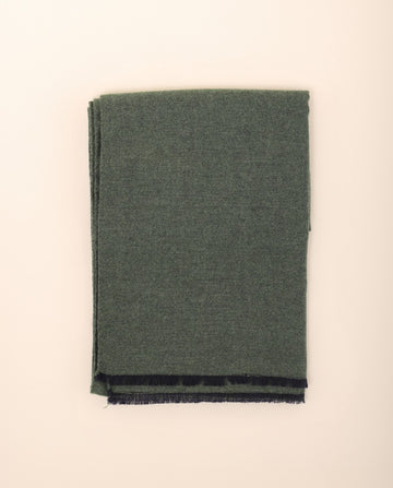 Green Scarf 100% Cashmere